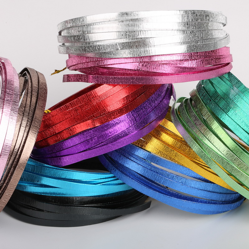 5mmx1mm Carving Embossing Flat Aluminum Wire Soft Metal Floristry Wire for DIY Jewelry Findings & Craft Making