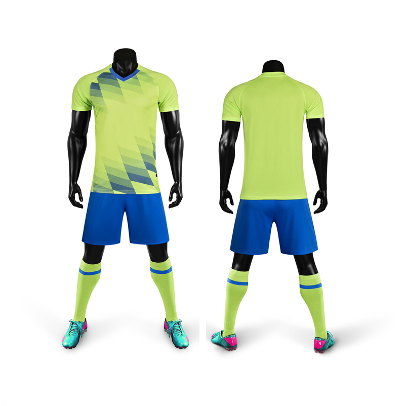 Football Tracksuit Kids Men Soccer Jersey Sets Adult Sports Training Suit Children Blank Team Short Soccer Kits Sportswear Print