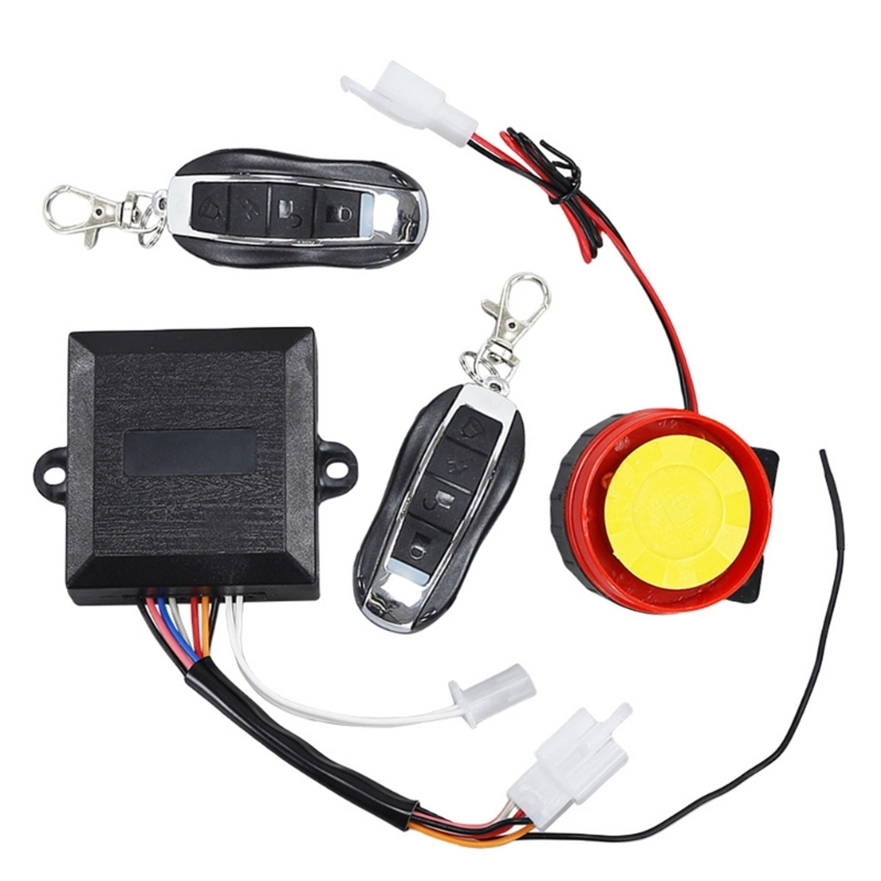 Motorcycle & Beach Bike Alarm Kits Kills Switches Replacement High Sensitivity Motorcycle Anti theft Alarm set