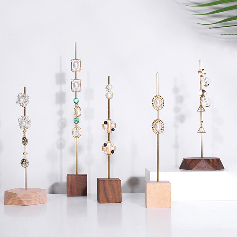 Jewlery Holders Earring Stand for Jewelry Exhibitor Earring Holder Jewelery Organizer Storage Jewellery Display Case Customized