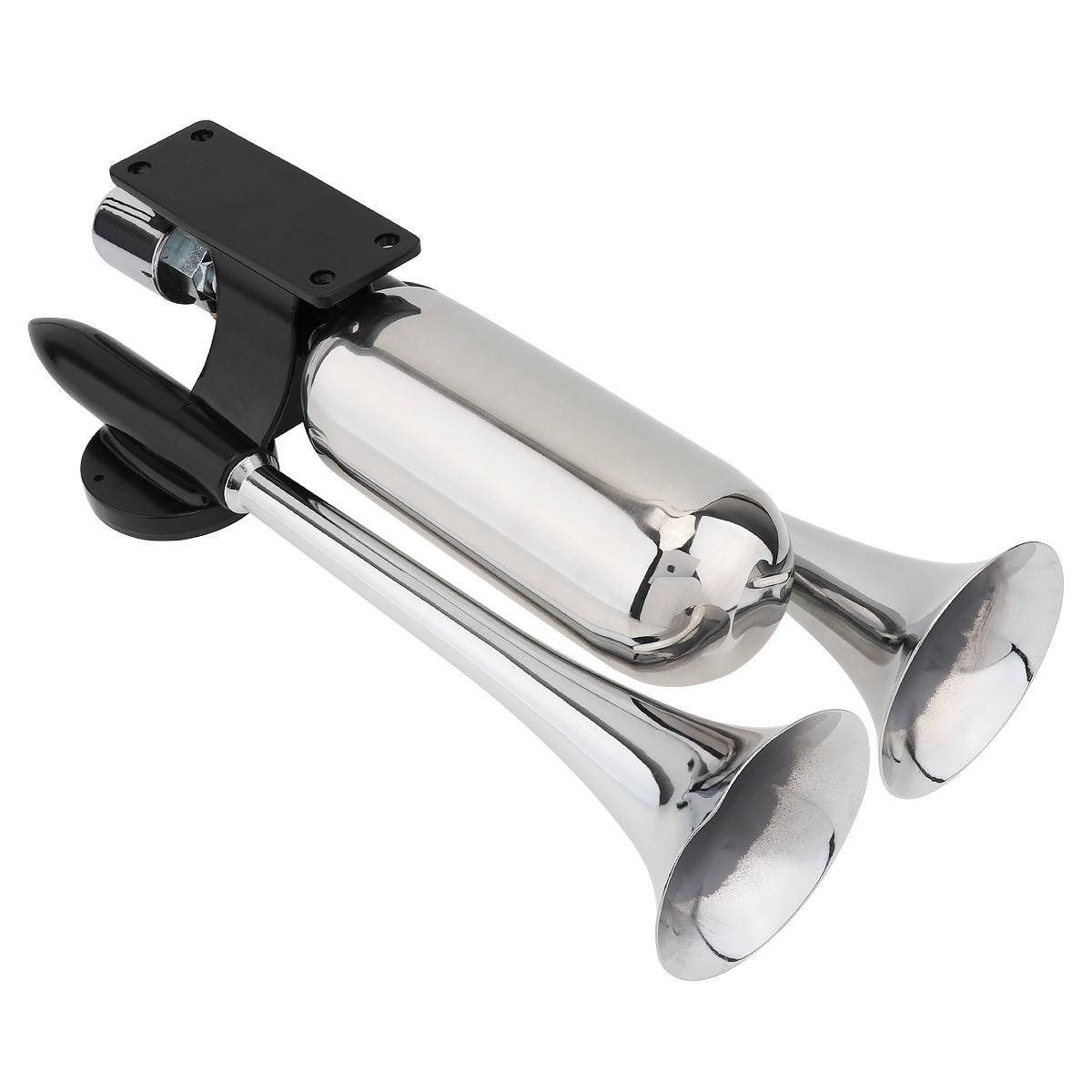 Universal 12~24 V 100~115 db Super Strong Noisy Air Compressor Dual Trumpet Air Horn for Car Truck Boat Train Vehicle