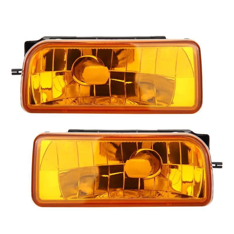 Left & Right Front Bumper Headlight Fog Lamps Housing For BMW E36 318i 318ti 323i 328i 1992-1998 Car Fog Lights Assembly Covers
