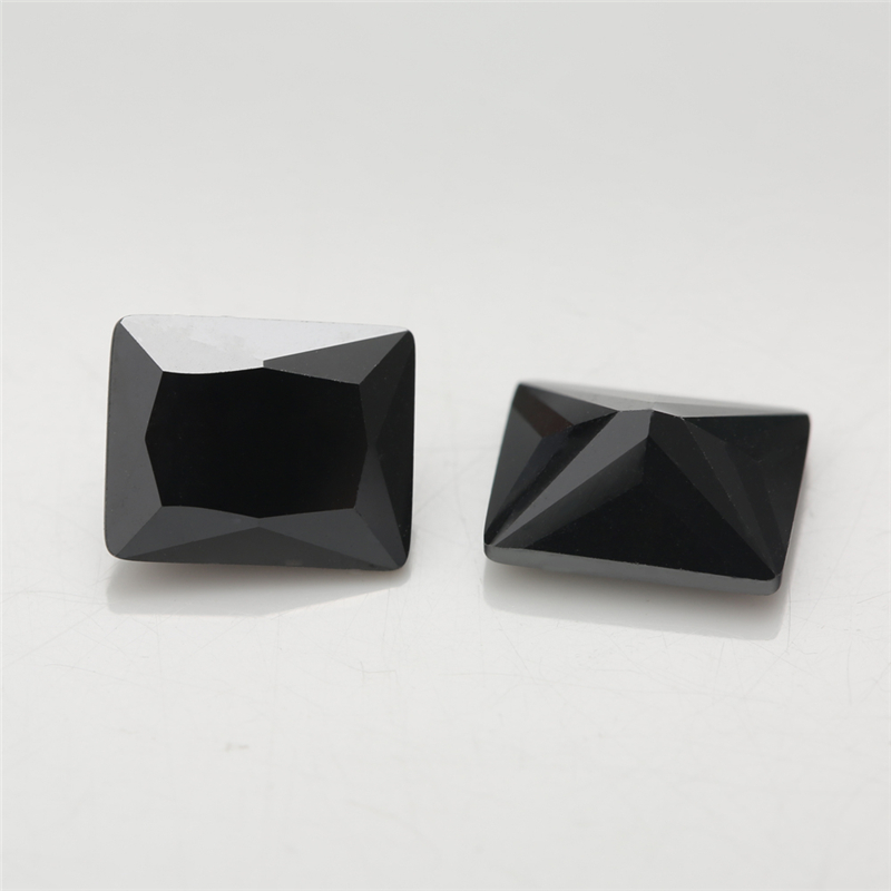 Size 2x3mm~10x12mm 5A Rectangle CZ Stone Various Color Cubic Zirconia Loose Synthetic Gems For Jewelry