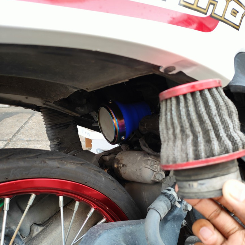 Motorcycle Air Filter Suitable For Two/Four Cylinder Carburetor EFI PE24-30/PWK22-30/CVK24-30/GY6/PZ24-30/YH100CC Etc