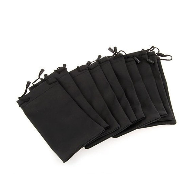 1/2/5pcs Soft Glasses Case Waterproof Sunglasses Bag Case For Glasses Unisex Glasses Etui Bag Dust Portable Glasses Soft St