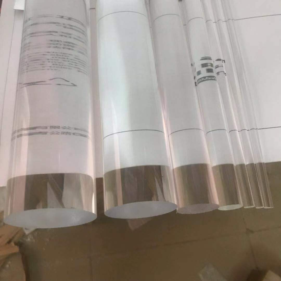 Transparent Acrylic Stick Solid Plexiglass Rolling Pins Industry PMMA Rolling Roller Bar DIY Tools Rod Jewelry Holder Stand