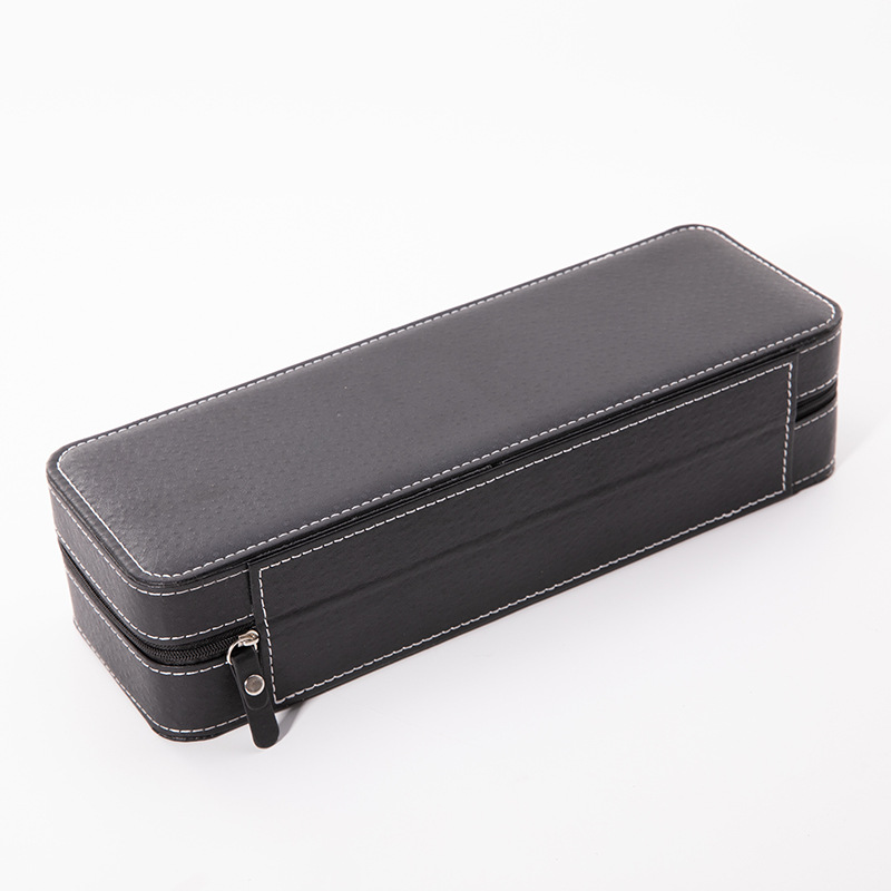 6/10/12 Slots Watch Pouch Bag Organizer Watch Box Display Case Retro PU Leather Travel Watch Case Wrist Jewelry Storage Pouch