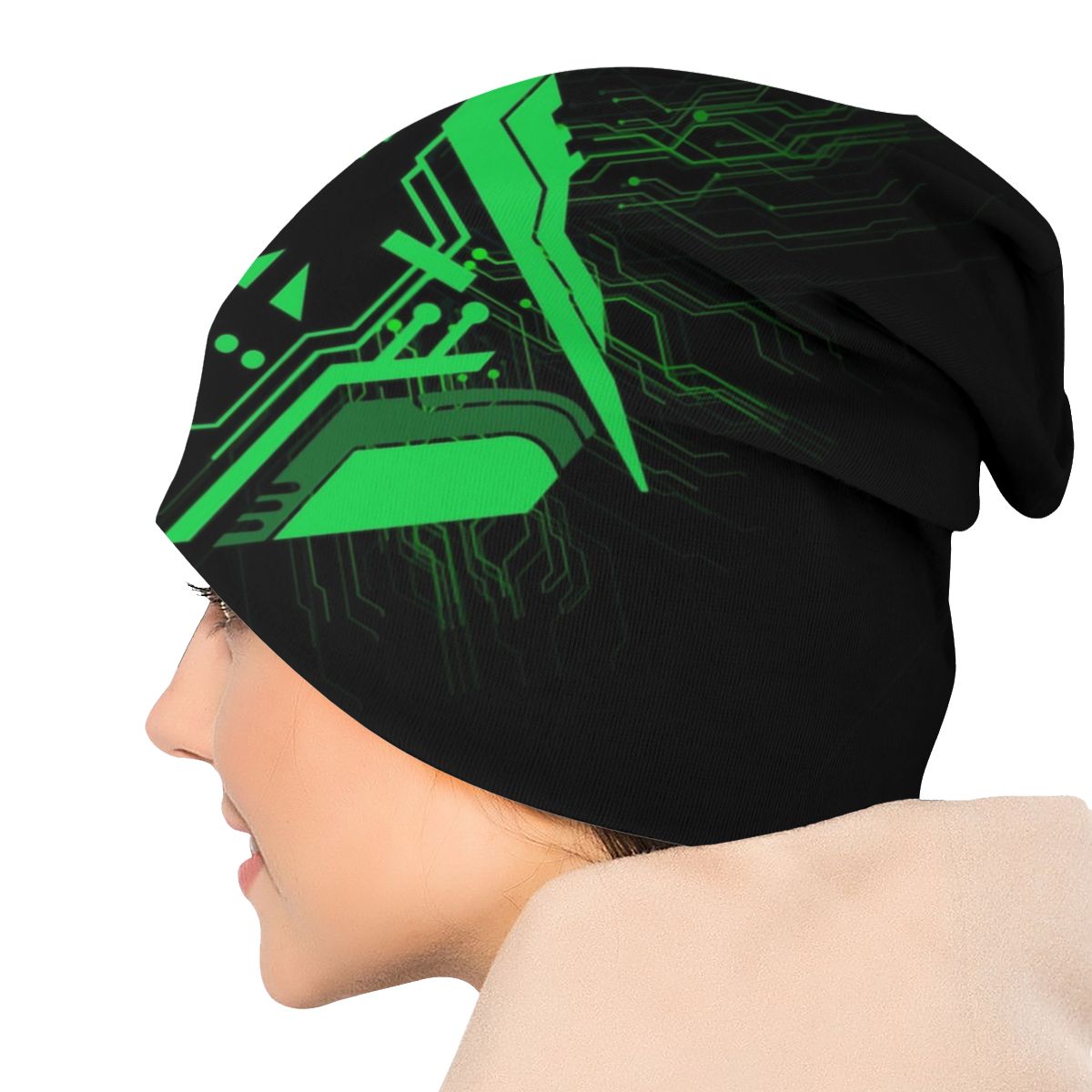 Unisex Bonnet Winter Warm Knitted Hat Apex Legends Skullies Beanies Caps Adult Crypto Gamer Fans Beanie Hats Outdoor Ski Cap