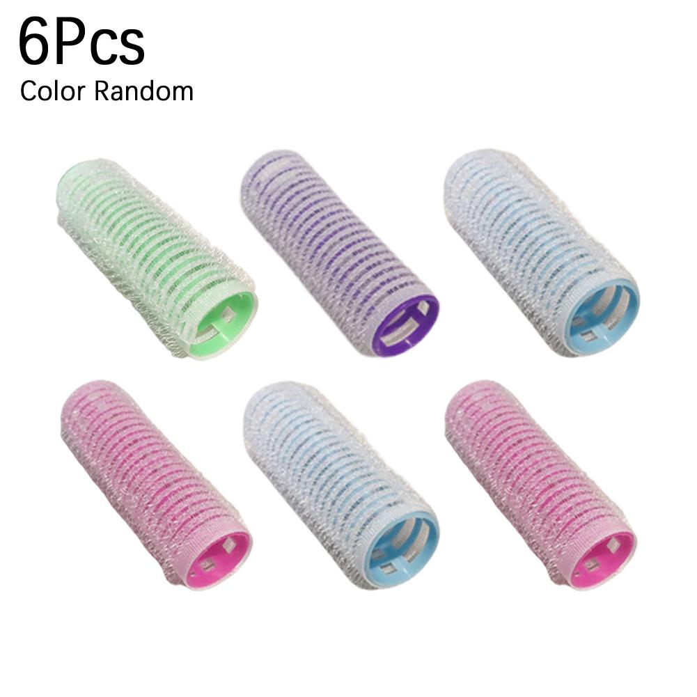6Pcs Bangs Hair Root Fluffy Hair Clips Lazy Portable Straight Hair Styling Curling DIY Curler For Women Beauty Tools
