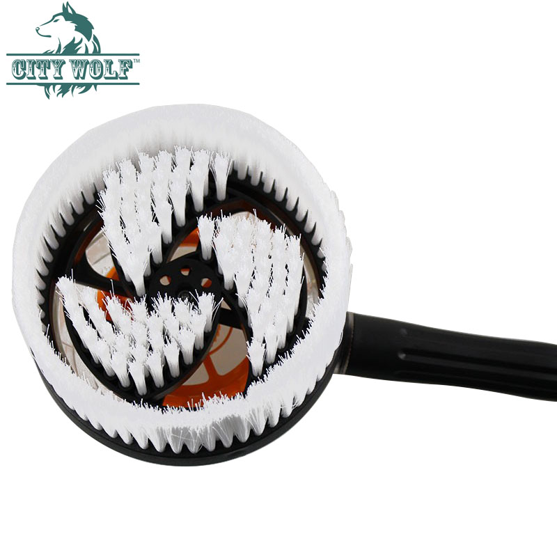 car Washer Rotatable Circular Brush Type With M22 connector high pressure washer car window cleaning accessories City Wolf
