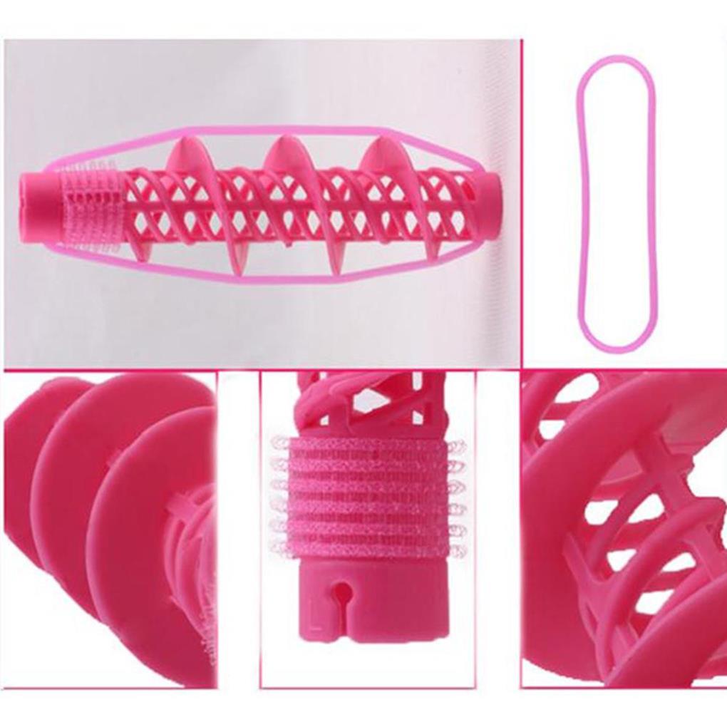 2pcs Women Hair Curlers Home Barber Shop Spiral Hairdressing Roller
