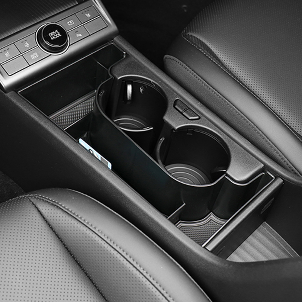 Central Console First Row Armrest Storage Box Console Lower Tray For Hyundai Kona 2024 Interior Accessories