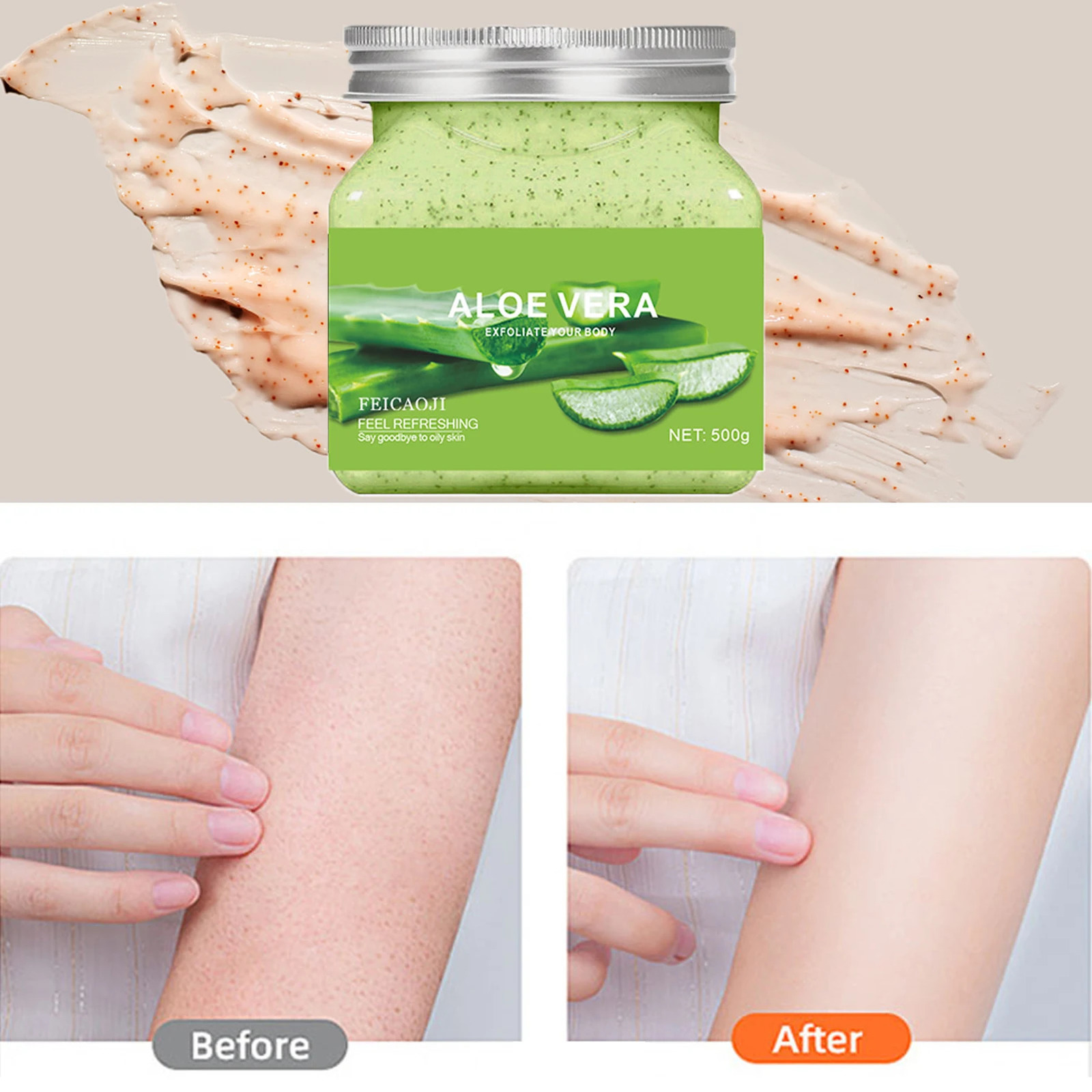 Body Scrub Moisturize And Exfoliate Body Hand Foot Scrub Deep Exfoliate Body Scrub For Soft Skins For Women Men 240624