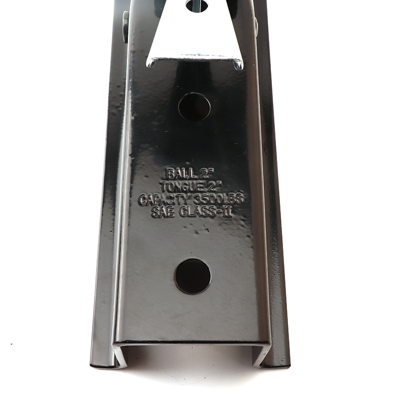 Full Set Tongue Trailer Coupler 2'' Channel WIth 1-7/8 Inch 2000LB Hitch Ball Fit For ATV UTV Cargo ATV Buggy Parts