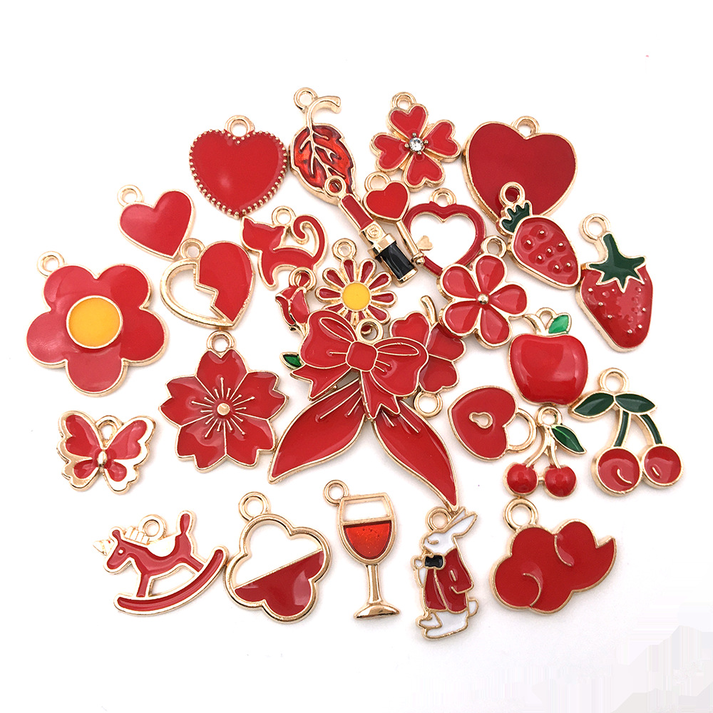 Dijes de esmalte rosa con forma de corona de ballena para mujer, accesorios para hacer joyas, pulseras, collares, pendientes, 15 Uds