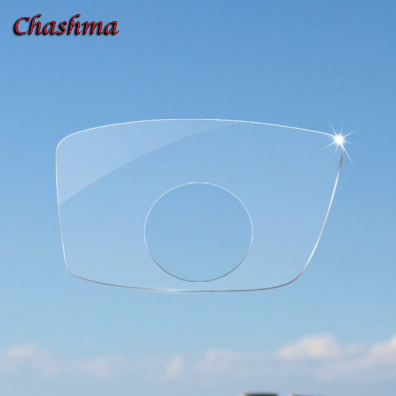 Chashma Brand Anti UV 1.56 Index Photochromic Lenses See Near and Distance Sight Optical Recipe Bifocal Lenses