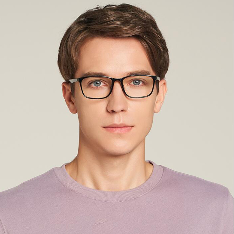 2024 new Brand TR90 glasses frame men myopia computer spectacle frames women Ultra light square eye glasses frames for men TH503