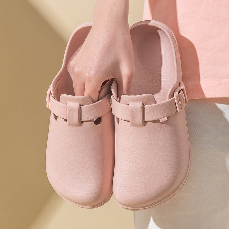 Closed Slippers Women Mens Female Male Clogs Doctor Nurse Shoes Gardener Garden Shoes Research Institute Casual Work Shoes Flats