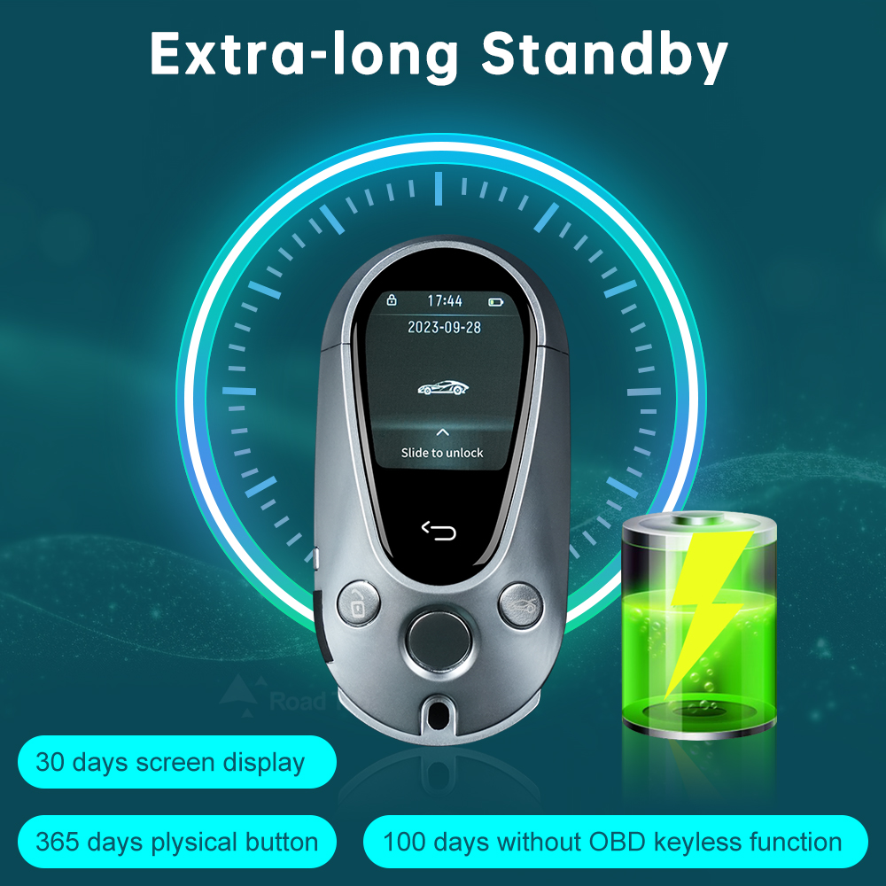 2024 New Remote Car Key Modified Universal Smart LCD Key CF700C For Maybach Comfortable Entry Auto lock