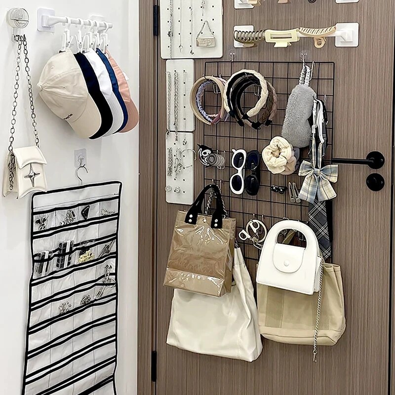 Hair Accessories Storage Bag Wall Hair Band Hair Clip Glasses Storage Bag Wall Hanging Headaccessories Storage Artifact