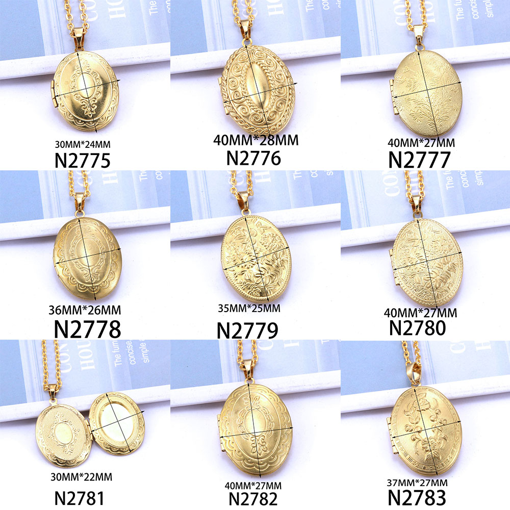 Nostalgia Retro Memory Photo Necklace Jewelry Mini Photo Pendant Vintage Copper Women's Disc Flower Album Locket Necklace Gift