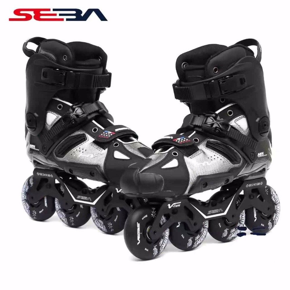 Japy Skates 100% Original SEBA HV SEBA High Adult Inline Skates Roller Skating Shoes Slalom Sliding FSK Patines Honkey