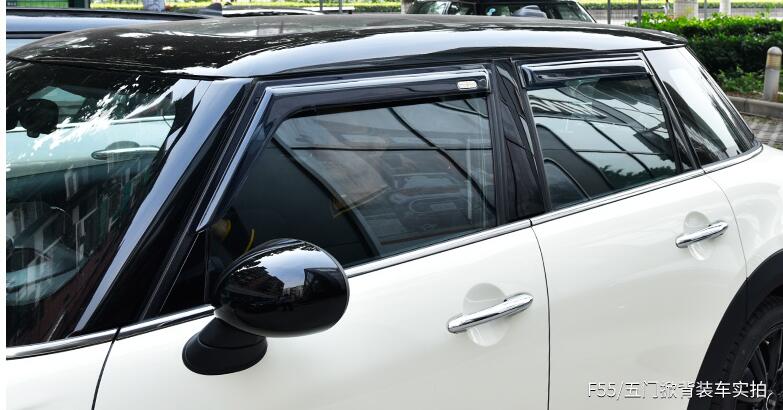 Top quality Acrylic Plastic material UV Protected Style Vent visor for Mini cooper F54 F55 F60 Countryman R60 (4 pcs/set)