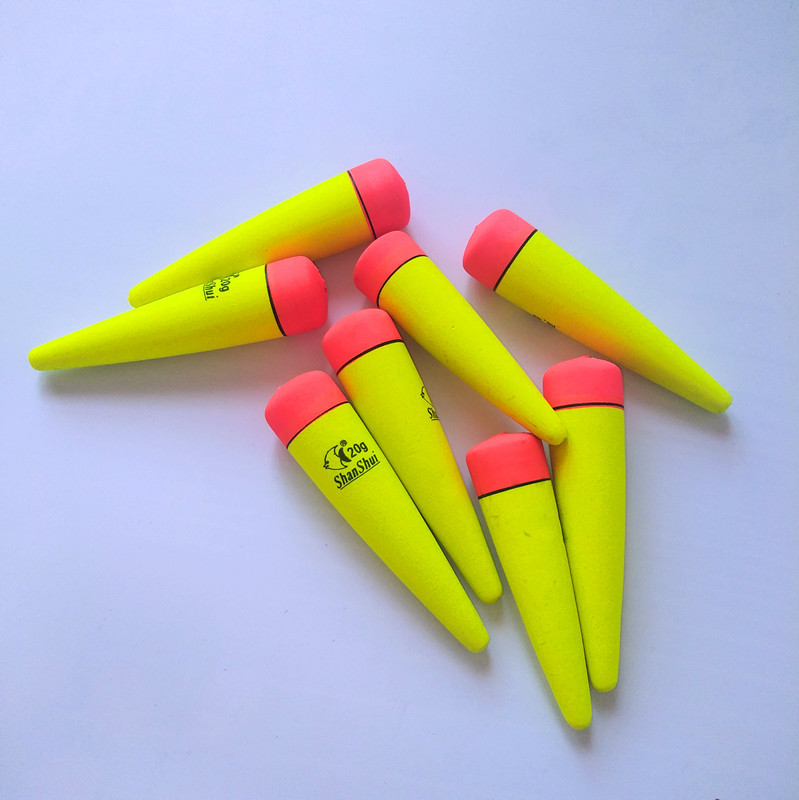 1pc 15g 20g 25g 30g Buoyancy EVA Soft Inline Luminous Lightstick Bobber Float Saltwater Fishing Floats Catfish Bait Fish Tackle