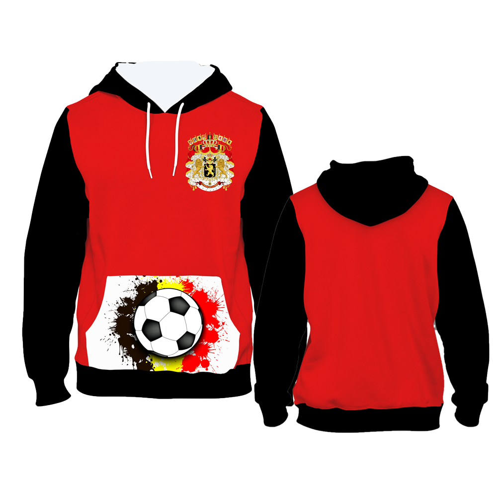 Jumeast 3D Brazil Football Jersey Printed Hoodies Oversized Spain Soccer Graphic Hoody for Men Sportswear Aesthetic Clothing 7XL