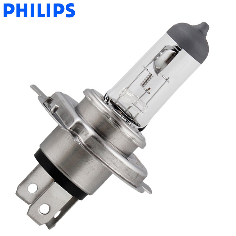 Philips H4 9003 HB2 12V 60/55W P43t Standard Headlight Original Car Lamp Genuine Halogen Bulb ECE Approve 12342C1, 1X
