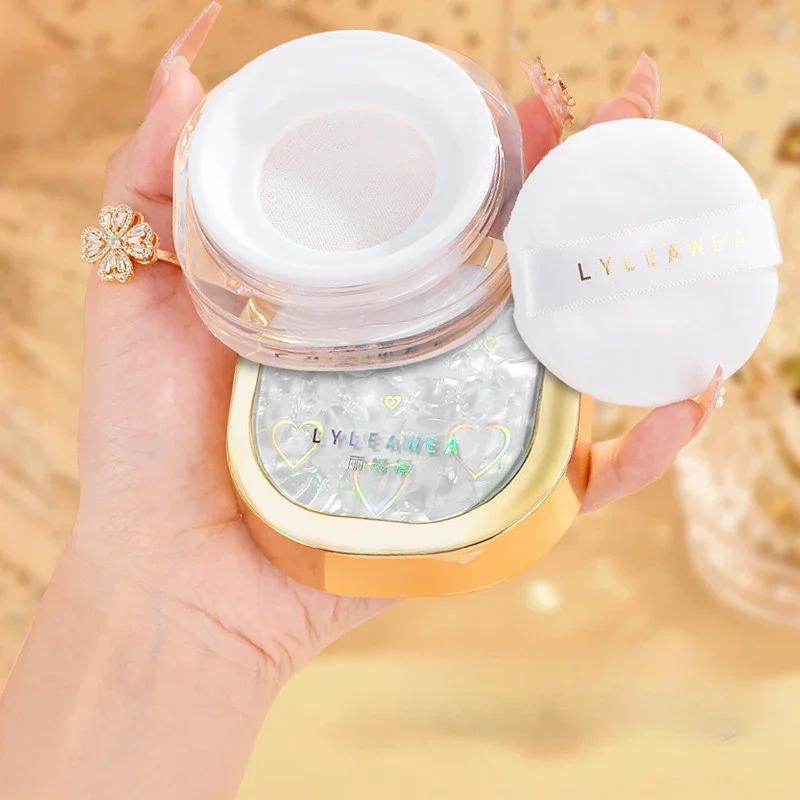 Cosmetics Loose Powder Waterproof Matte Soft Makeup Setting Finish Powder Face Makeup Oil Control Mint Mineral Powder Make Up