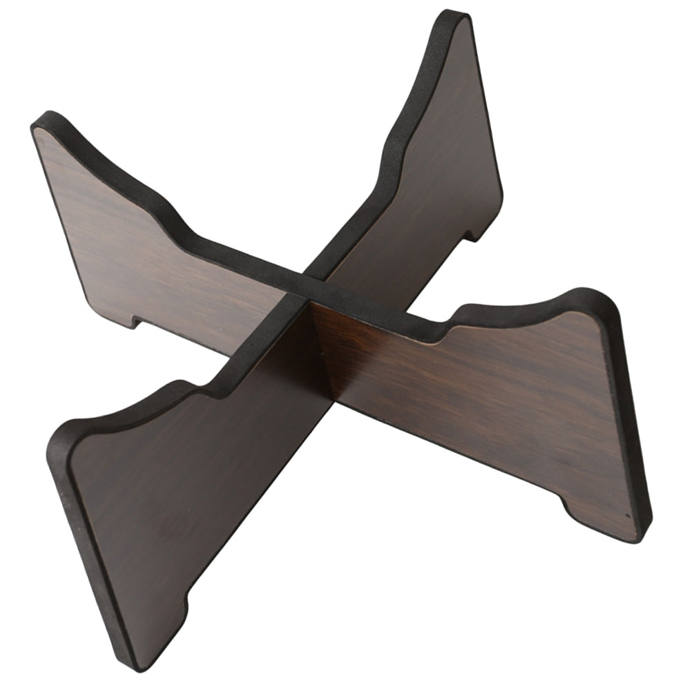Steel Tongue Drum Holder Wooden Display Stand Detachable Floor Bracket Holder Adjustable Handpan Drum Stand Snare Holder