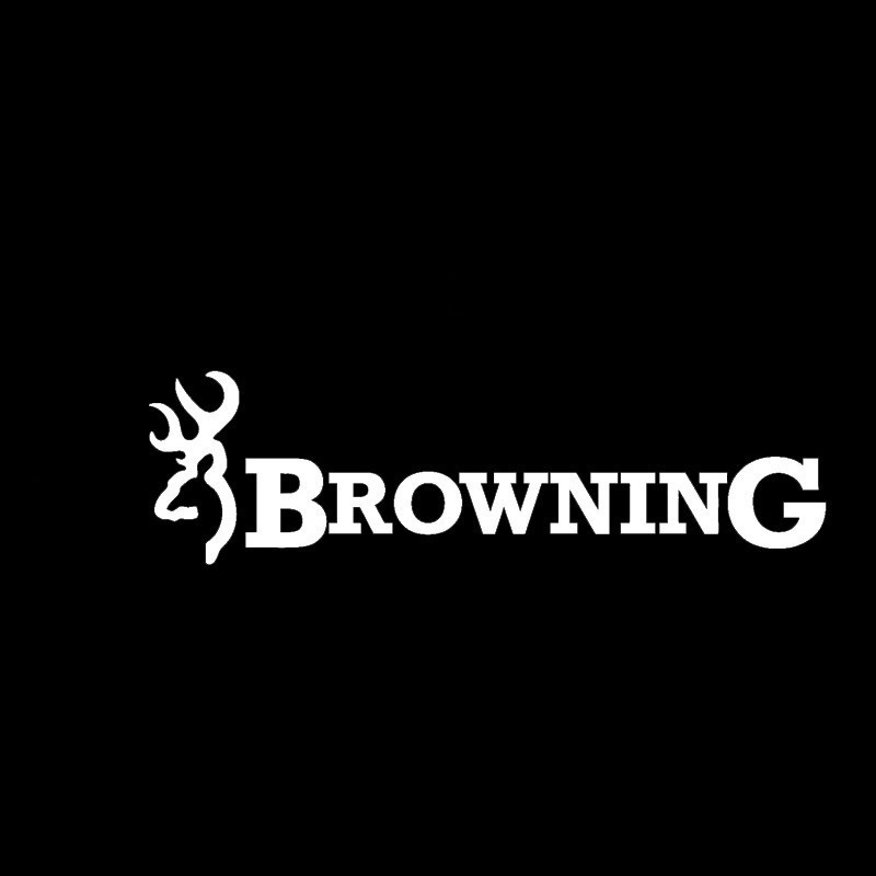 Waterproof hot selling personalized browning deer hunting Car Decal, covering scratch accessories decorative sticker 13cm x 6cm