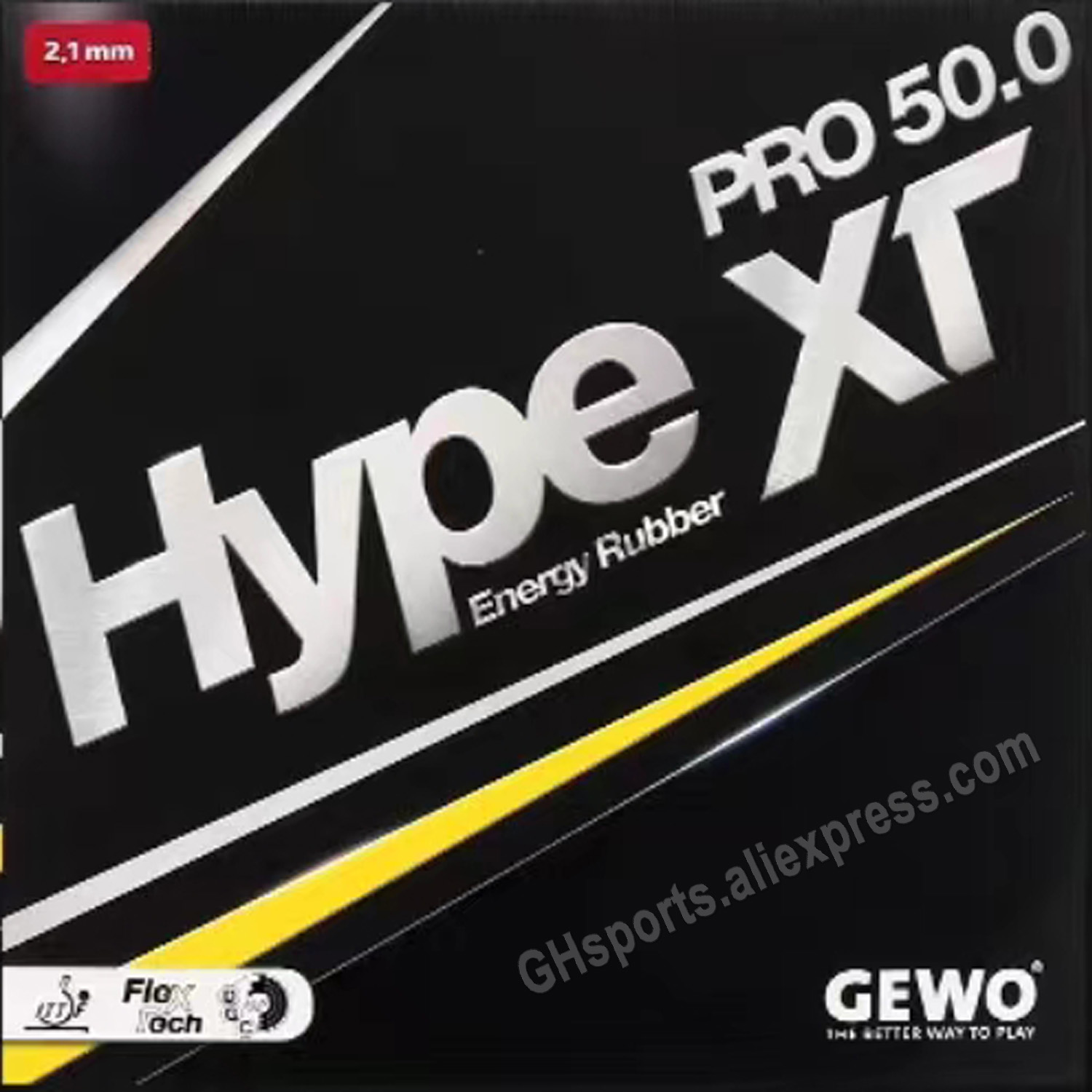Original GEWO HYPE XT PRO 50 Table Tennis Rubber (Made in Germany) Professional Offensive Ping Pong Sponge