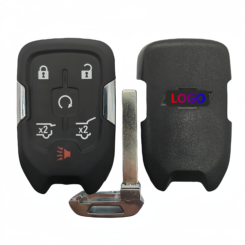 CNSZKey FCCID:HYQ1AA HYQ1EA Car Smart Remote Key Shell For Chevrolet GMC Terrain For GMC Acadia Replacement Key With LOGO
