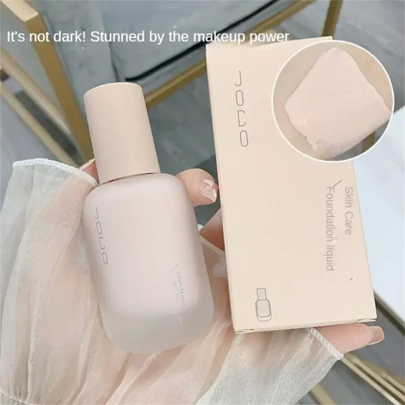 1PC Liquid Foundation Full Concealer Waterproof Base Brighten Cover Dark Circles Matte Face Foundation Makeup Cosmetic 240625