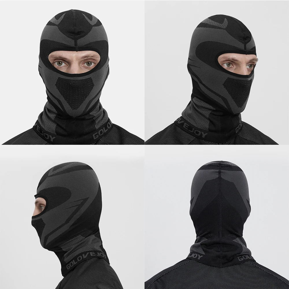 Warme Maske Volle Gesicht Winter Vier Jahreszeiten Atmungsaktive Ski Maske Motorrad Radfahren Bike Schal Hut Casco Moto Helm