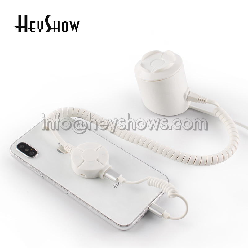 Mobile Phone Security Burglar Alarm Display Stand, Chargeable Cellphone, Retail Anti-Theft Device Holder, iPhone Protect Mount