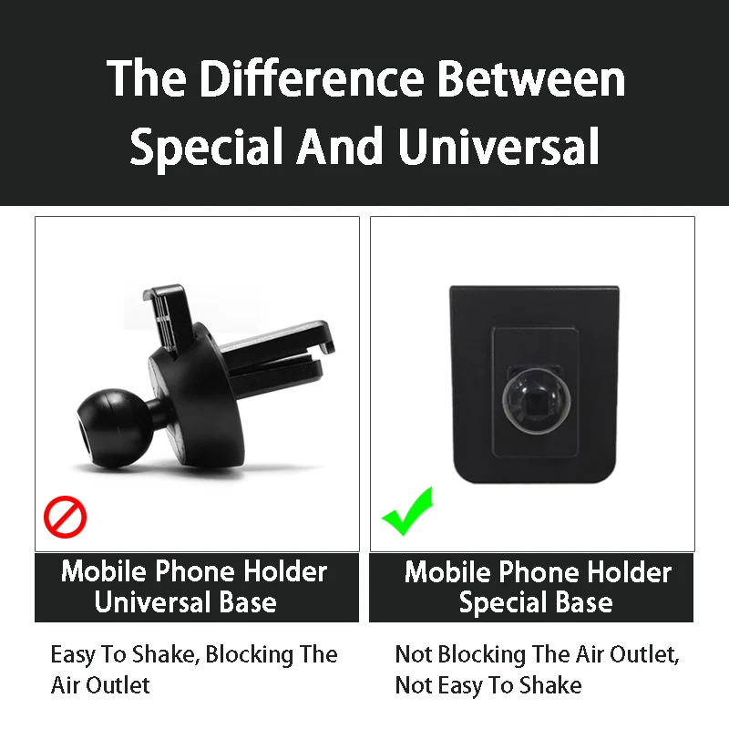 Special Car Phone Holder GPS Supporting Fixed Bracket For Hyundai IX25 IX35 Verna LA FESTA Palisade Santafe Custo