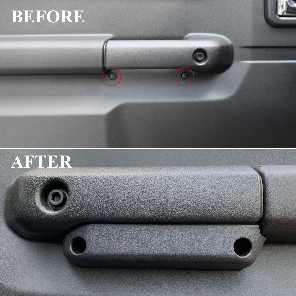 2PCS Car Door Inner Armrest Storage Box Organizer Tray for Suzuki Jimny JB64 JB74 2019-2023 Stowing Tidying Interior Accessories