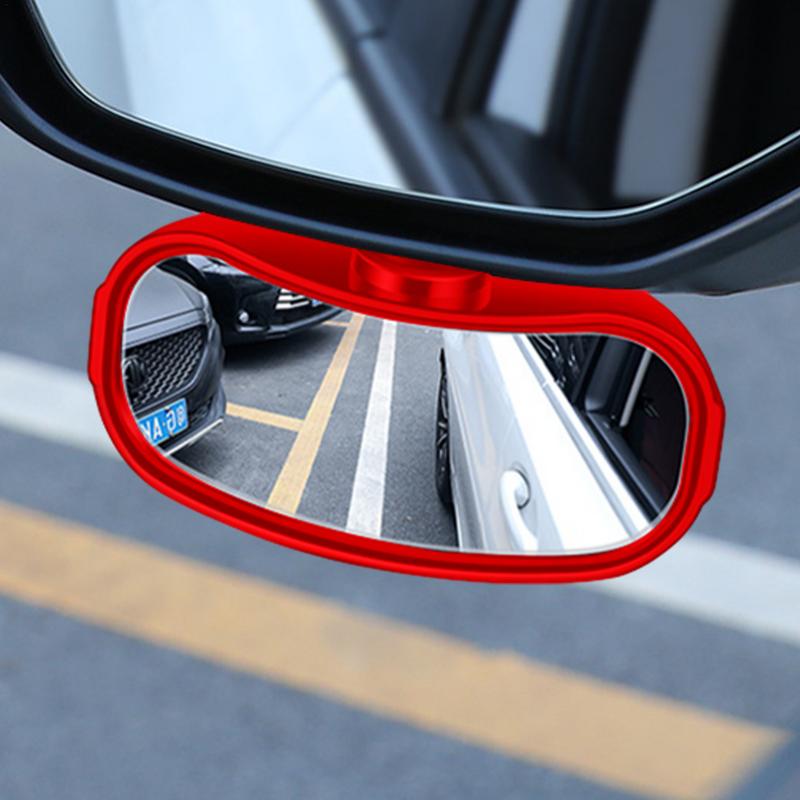 Rear View Convex Mirrors Rearview Reversing Mirrors 360 Degrees Rotating Car Safety Auxiliary Side Mirror For Trucks Cars SUVs