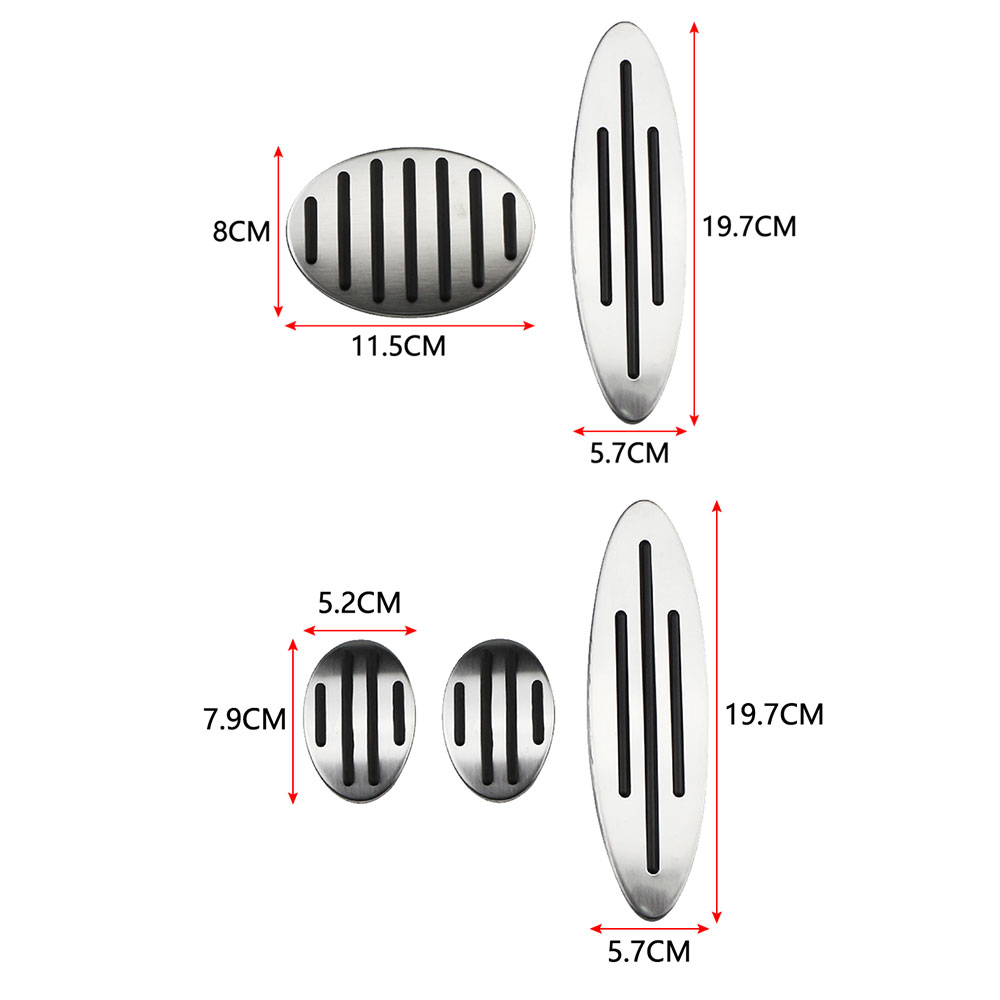 Car Pedals Gas Brake Clutch Rest Pedal for MINI Cooper One Hatch Hardtop Countryman JCW R56 R60 R61 F54 F55 F56 Accessories