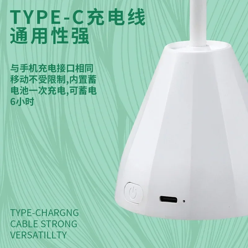 Nail LED Lamp 27W Nail Dryer UV Lamp 360° Bendable Fast Drying False Nail Manicure Polish Glue Gel Curing Table Lamp Design