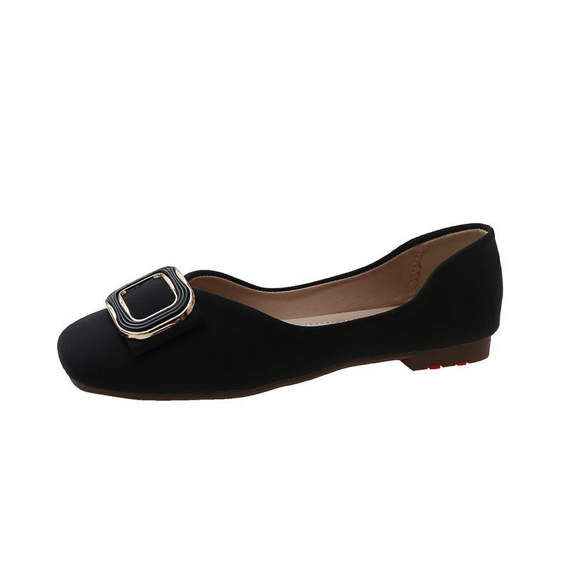 Soft soled bean shoes women 2024 new slip-on flat four seasons all-match single shoes women fashion comfortable women's shoes