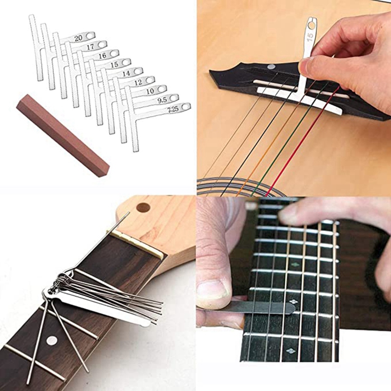 Guitar Repair Kit Parts With 72 Parts-Professional Guitar Repair Kit And Accessories-For Electronic Guitars, Ukulele, Banjo