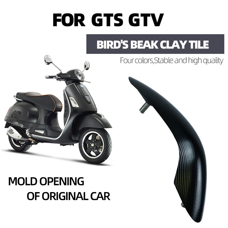 For Vespa GTS300 GTS250 GTS 300 GTV 250 2020 Accessories Front Mudguard Fender Nose Decorater Cover Beak Guard Cap CNC Aluminum