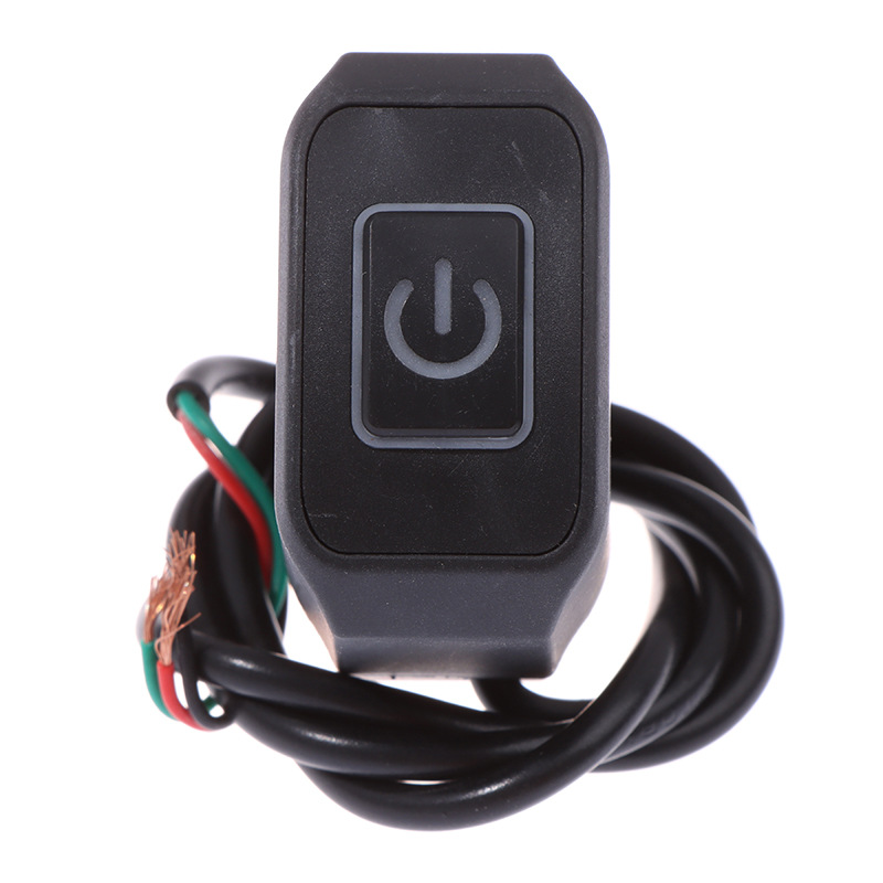 Motorcycle Handlebar Switch with LED Light for Motorbike Switches Connector Waterproof Handlebar Switch Motor Bike Accessories