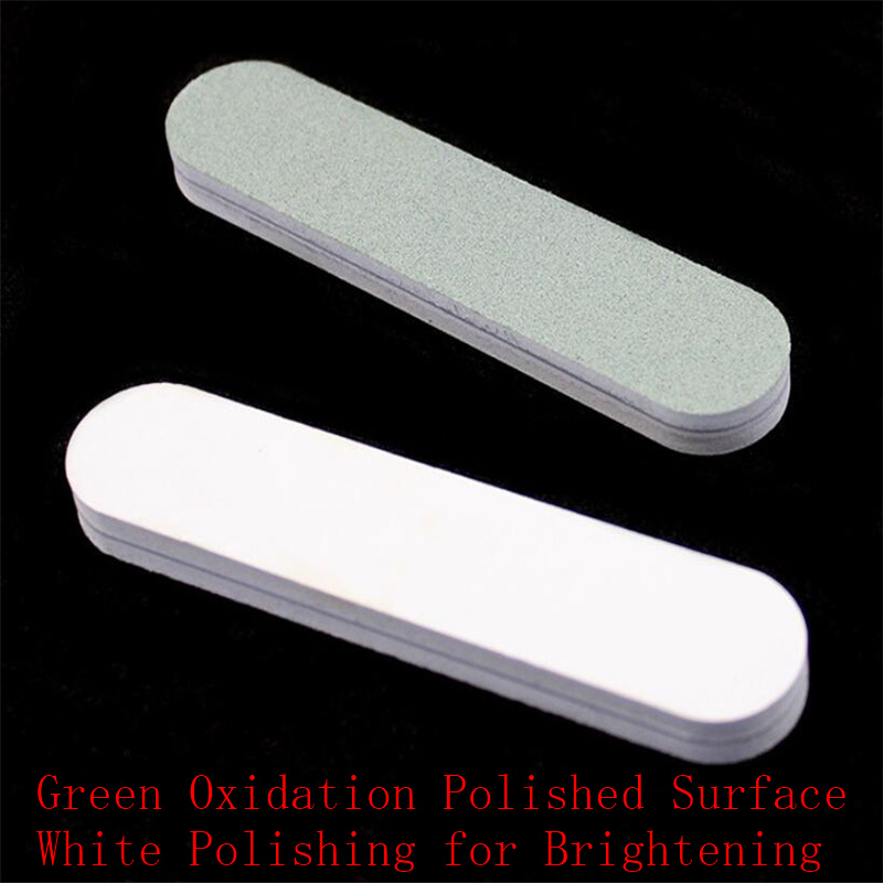 10pcs 9x2x0.8cm Silver Polishing Stick Wipe Bar Buffing Pad Jewelry Tools Grinding Sand Surface Tarnish Remover Silverware