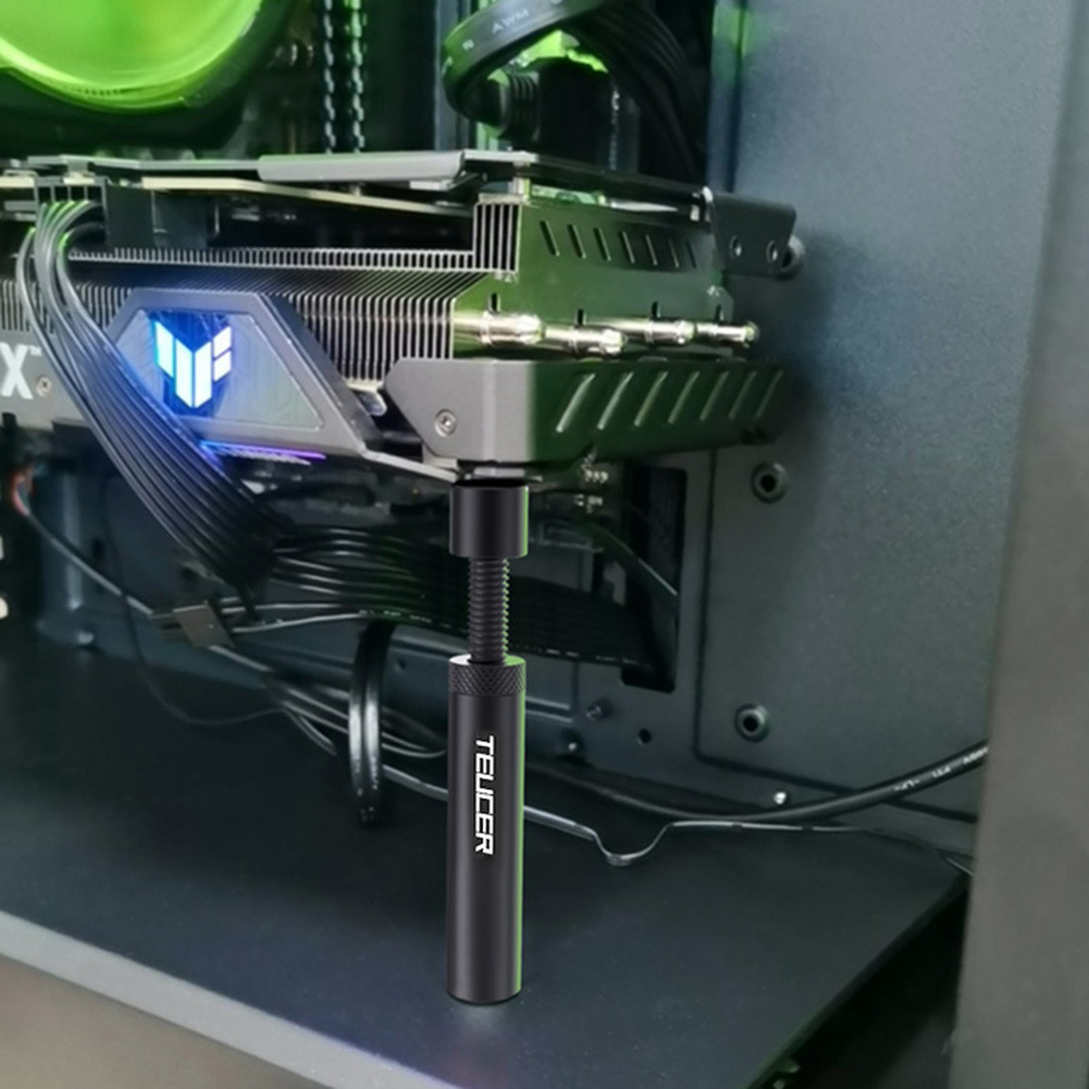 C-15Mini/VC-15Plus Graphics GPU Brace Vertical Telescopic Rotating Stand Bracket Video Card Sag Holder