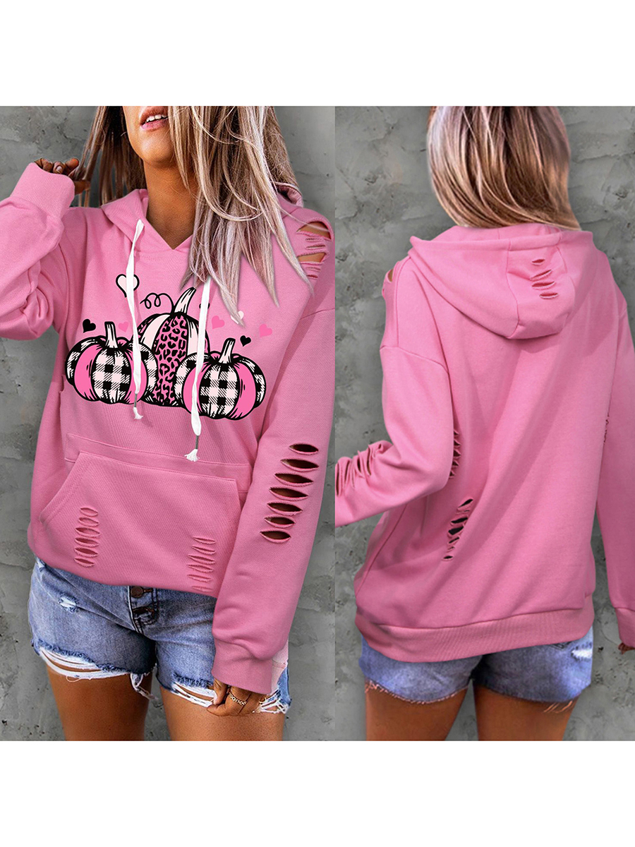 CHQCDarlys Women s Hooded Jacket Halloween Rhinestones Skull Spider Print Long Sleeve Fall Coat Zip Up Sweatshirts Hoodie